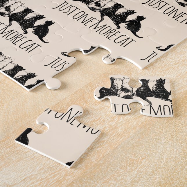 Just One More Cat Parent Pattern Puzzle (Seite)
