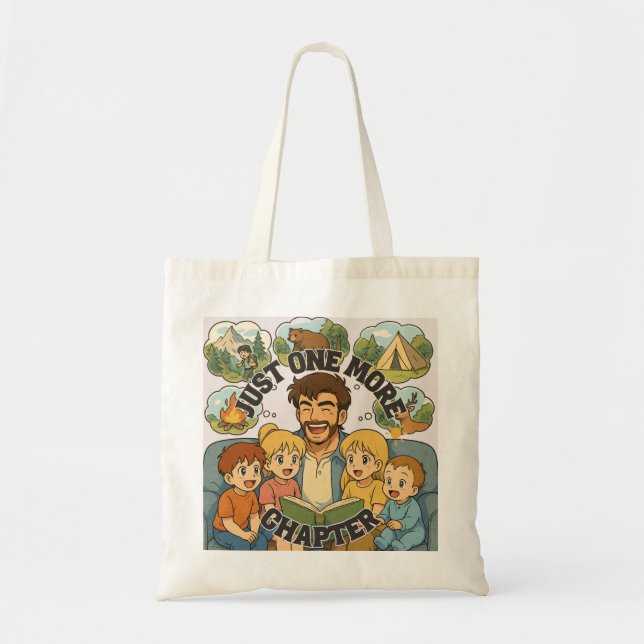 Just One More Chapter Tote Bag Tragetasche (Vorne)