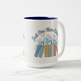 Just One More Chapter Two Tone Mug Zweifarbige Tasse