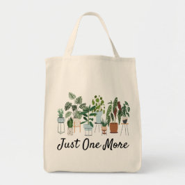 Just One More Plant Shirt, Plant Lady Gardening Tragetasche