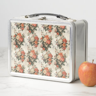 Just Peachy Enchanted Skulls Metall Brotdose