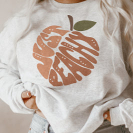 Just Peachy Groovy Retro Sweatshirt