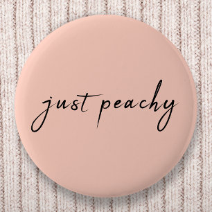Just Peachy Moderne Minimalistische Niedliche Sc Button