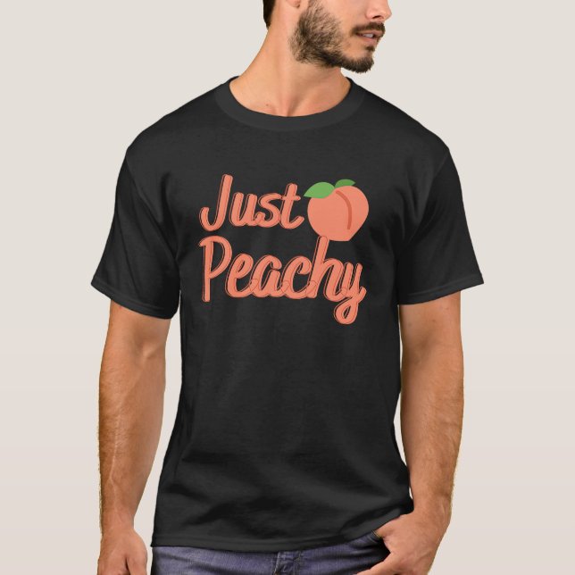 Just Peachy T-Shirt (Vorderseite)