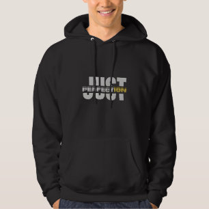 Just Perfection Gold Statement Hoodie