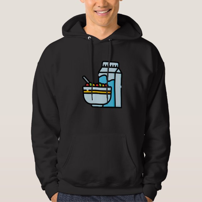 Just Really Like Breakfast Cereal OK Cereal   1 Hoodie (Vorderseite)