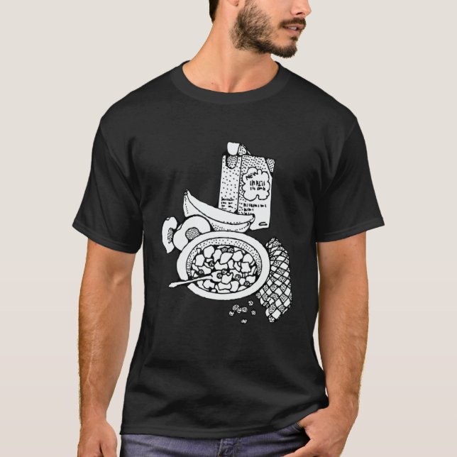 Just Really Like Breakfast Cereal OK Cereal 2 T-Shirt (Vorderseite)