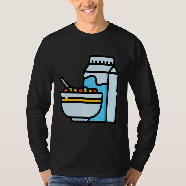 Just Really Like Breakfast Cereal OK Cereal 5 T-Shirt (Vorderseite)