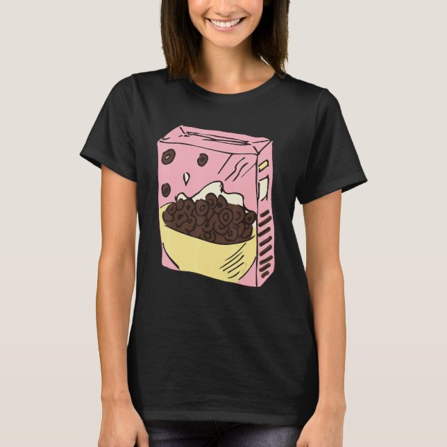 Just Really Like Breakfast Cereal OK Cereal   T-Shirt (Vorderseite)