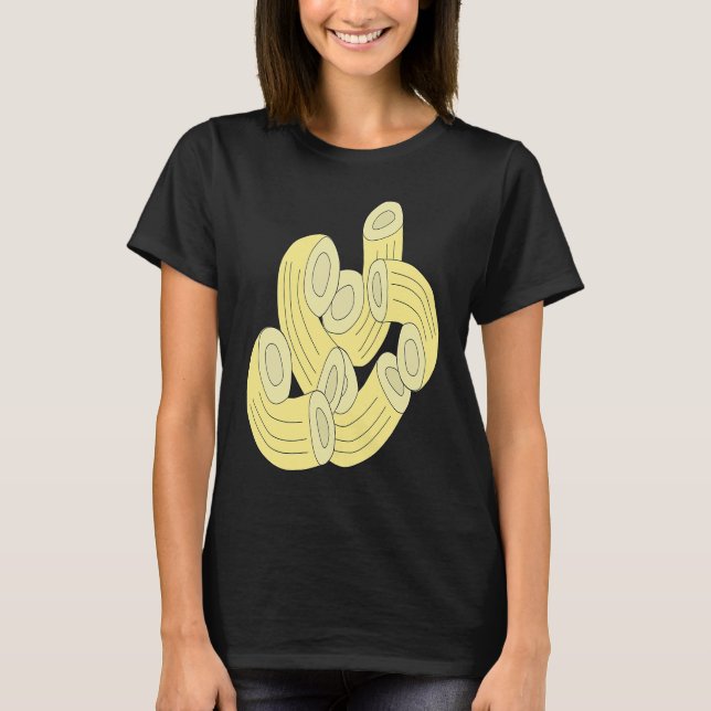 Just Really Like Pasta Macaroni Noodle Noodles T-Shirt (Vorderseite)