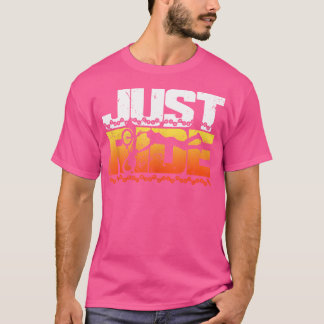 Just Ride Chain Link Biking BMX Gear T-Shirt