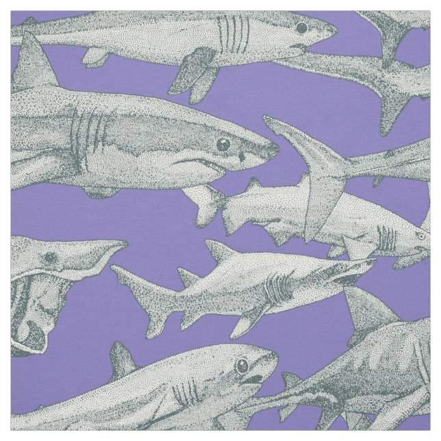 just sharks apatite lavender stoff (Muster)