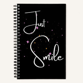 Just Smile Notebook Notizbuch