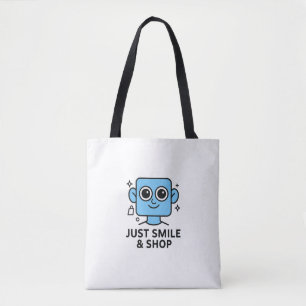 Just Smile & Shop - Smilo Tote Bag
