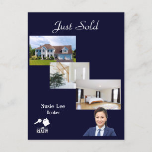 Just Sold Feiertagspostkarte