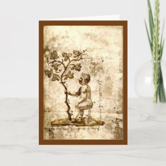 Just Thinking Of You! Medieval Greeting Card Karte