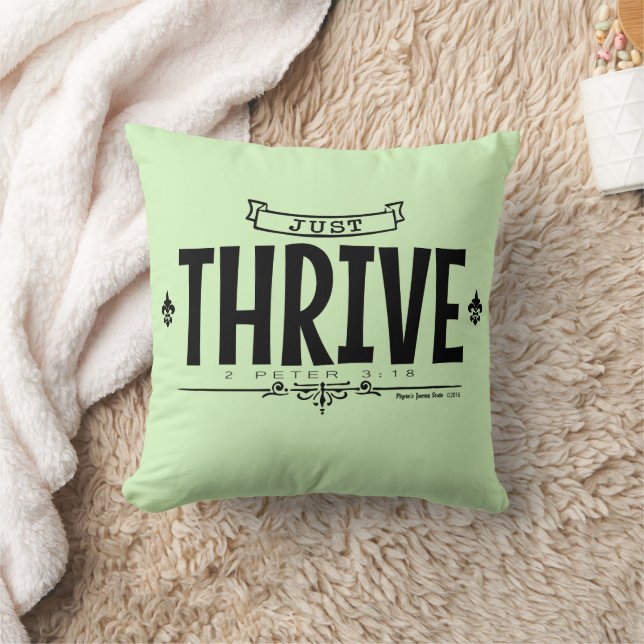 Just Thrive Kissen (Decke)