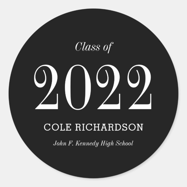 Just Timeles Graduation Stickers or Enentwicklung  (Vorderseite)