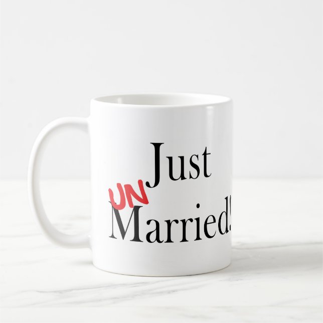 Just UNheiratet Tasse (Links)