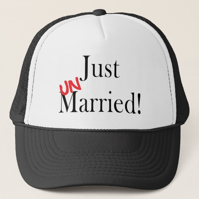 Just UNheiratet Truckerkappe (Vorderseite)