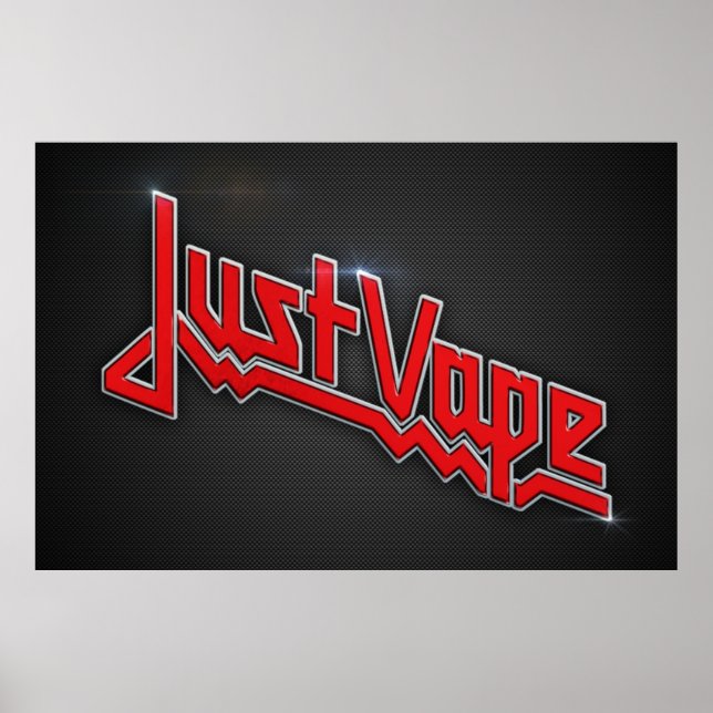 Just Vape Poster (Vorne)