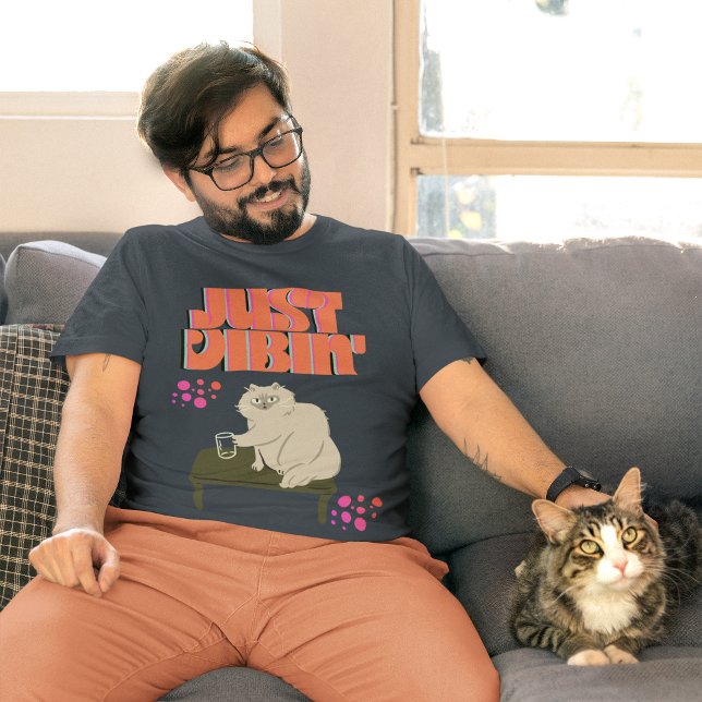 Just Vibin' (Katze) T-Shirt (Von Creator hochgeladen)