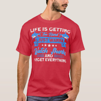 Just Wanna Watch Haie Tierhaie T-Shirt