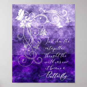 Just When the Caterpillar Thought World Was Over Poster