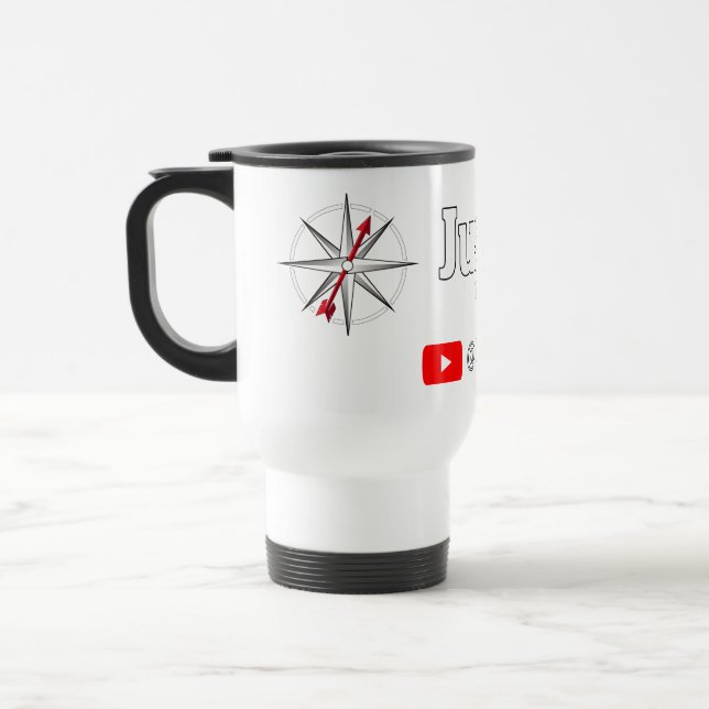 Justa Jer Logo Cup Reisebecher (Links)