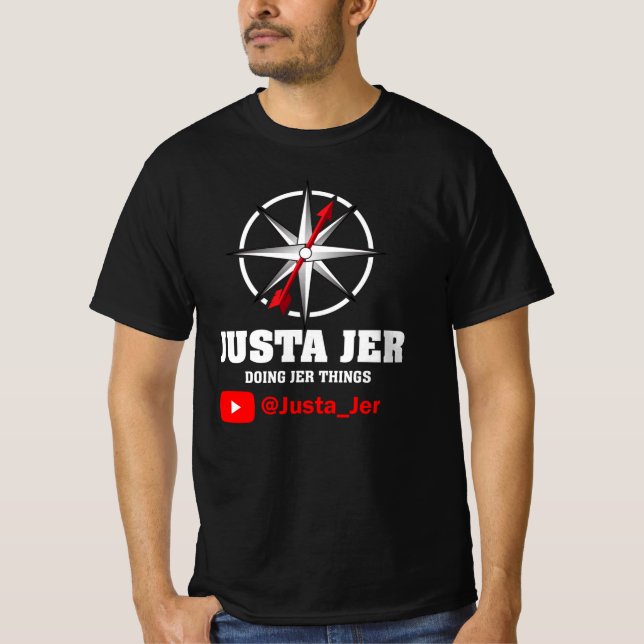 Justa Jer Logo-Shirt T-Shirt (Vorderseite)