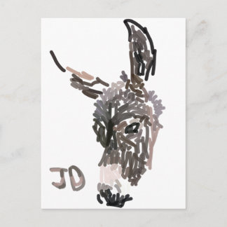 JustDonkeys Logo-Postkarte Postkarte