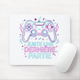 Juste Une Dernière Partie Gamer Mouse Pad - Retro Mousepad