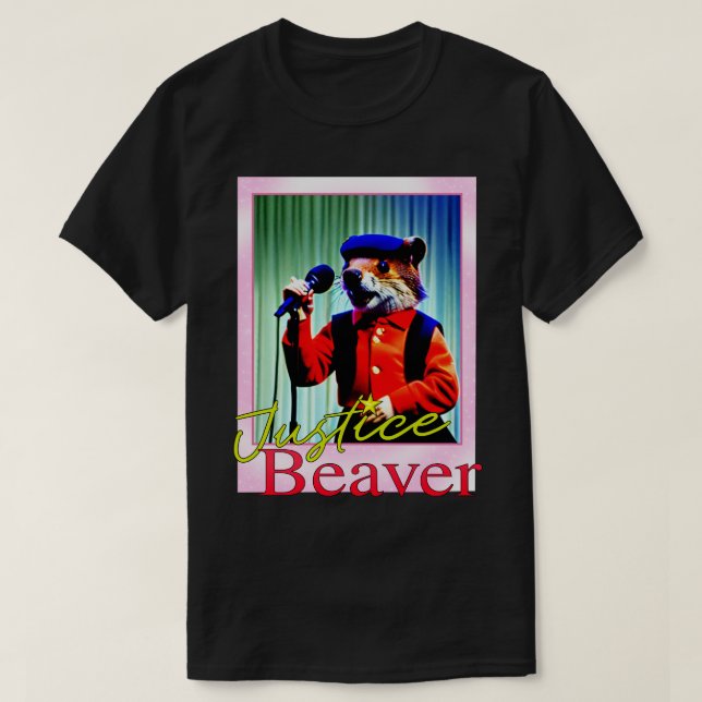 Justice Beaver T-Shirt (Design vorne)