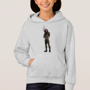 Justice League Aquaman auf dem Schlachtfeld Hoodie