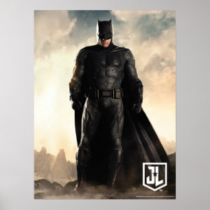 Justice League   Batman auf dem Schlachtfeld Poster