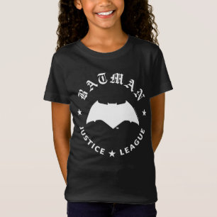 Justice League Batman Retro-Fledermaus-Emblem T-Shirt