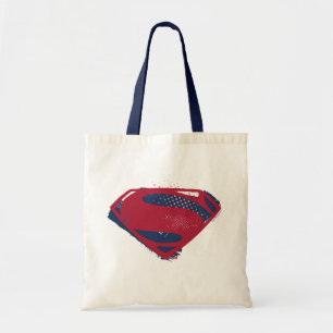 Justice League   Brush & Halftone Superman-Symbol Tragetasche