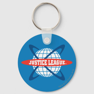 Justice League Globus-Logo Schlüsselanhänger