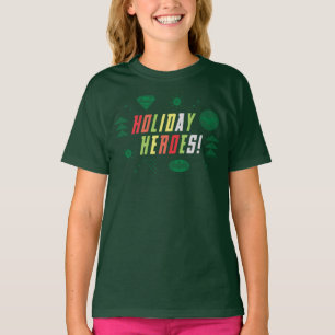 Justice League Holiday Heroes Graphic T-Shirt