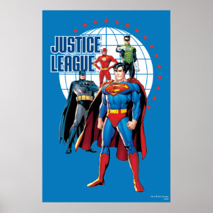 Justice League Internationale Helden Poster