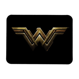 Justice League   Metallic Wonder Woman-Symbol Magnet