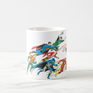 Justice League of America Gruppe 5 Kaffeetasse