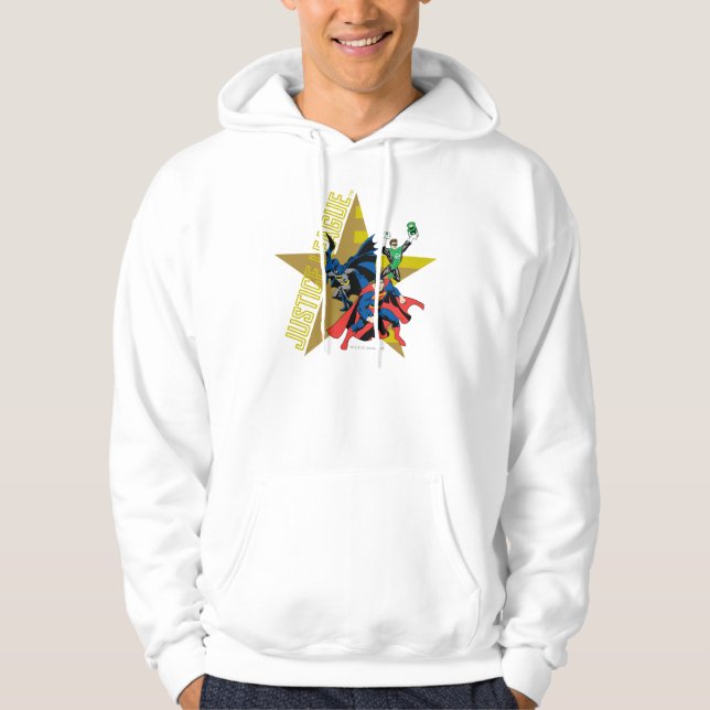 Justice League Star Heroes Hoodie (Vorderseite)