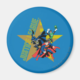 Justice League Star Heroes Magnet