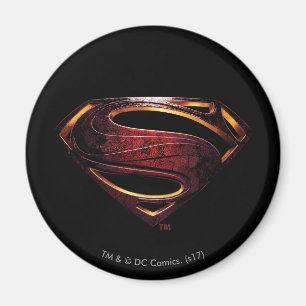 Justice League   Superman-Metall-Logo Magnet