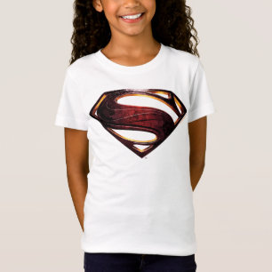Justice League   Superman-Metall-Logo T-Shirt