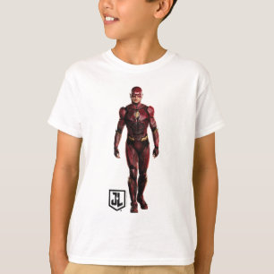 Justice League   The Flash auf dem Schlachtfeld T-Shirt