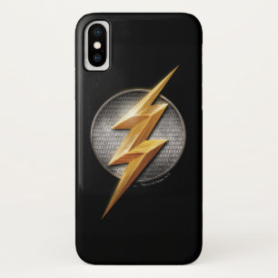 Justice League   The Flash Metallisches Blitzsymbo Case-Mate iPhone Hülle