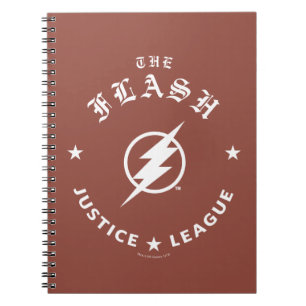 Justice League The Flash Retro-Blitz-Emblem Notizblock