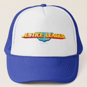 Justice League Thin Name und Schild-Logo Truckerkappe